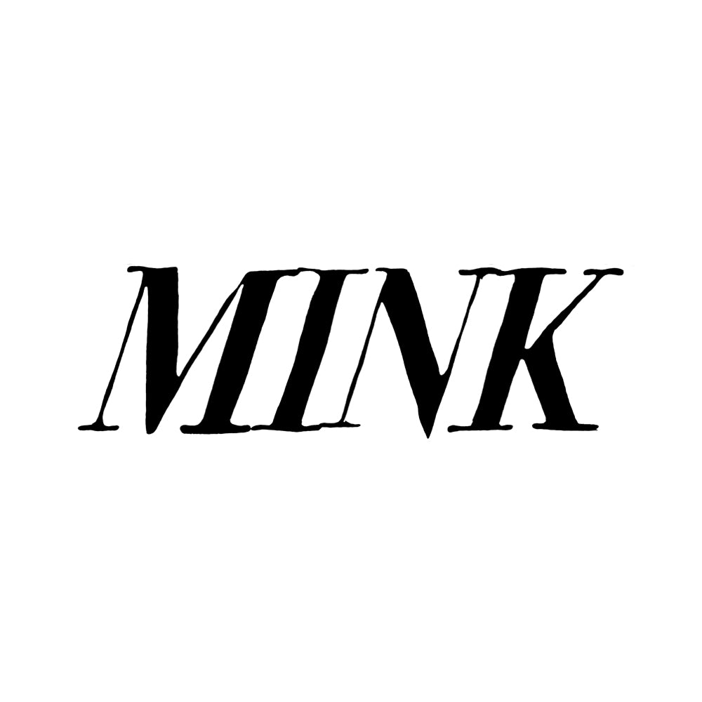 Choker - 'Black On White Mink'