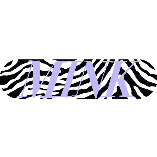 Choker - 'Lilac Zebra Mink'
