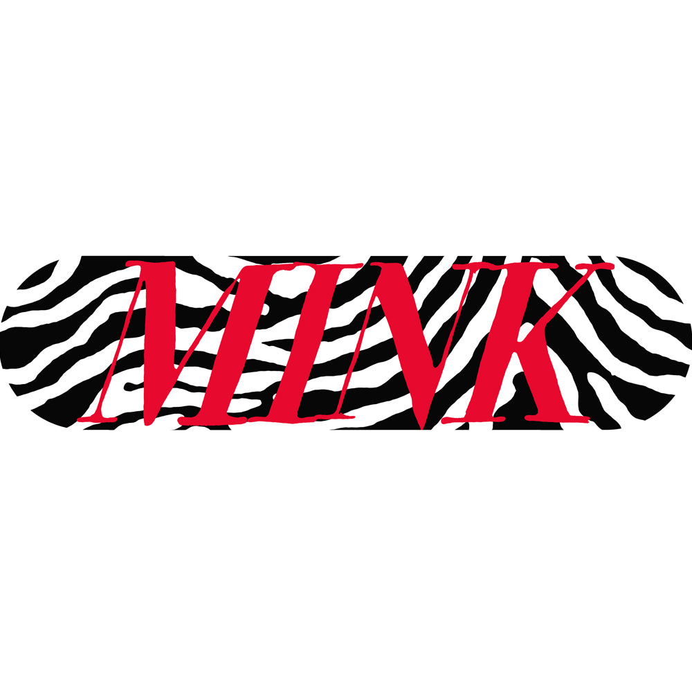 Choker - 'Red Zebra Mink'